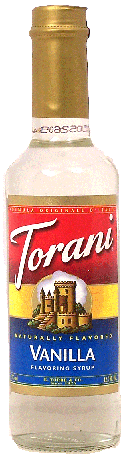 Torani  vanilla flavoring syrup Full-Size Picture